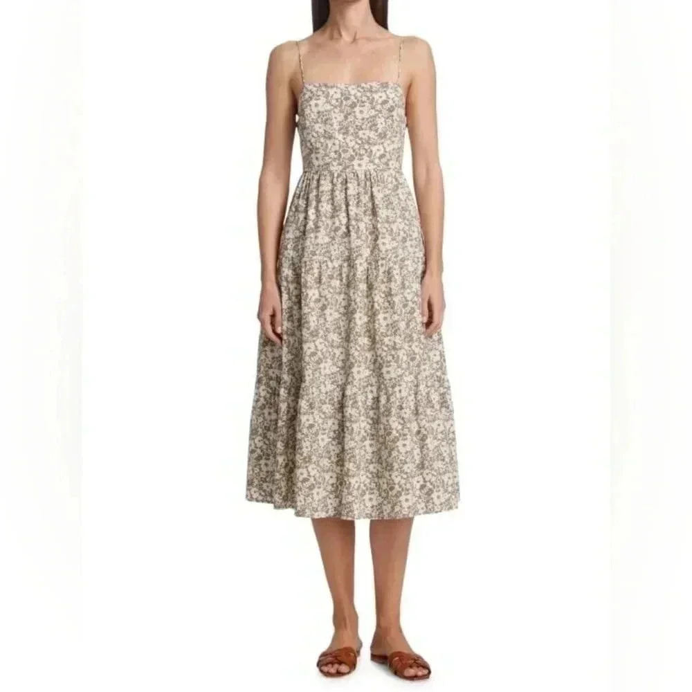RAILS Leni Floral Tiered Midi-DressRails